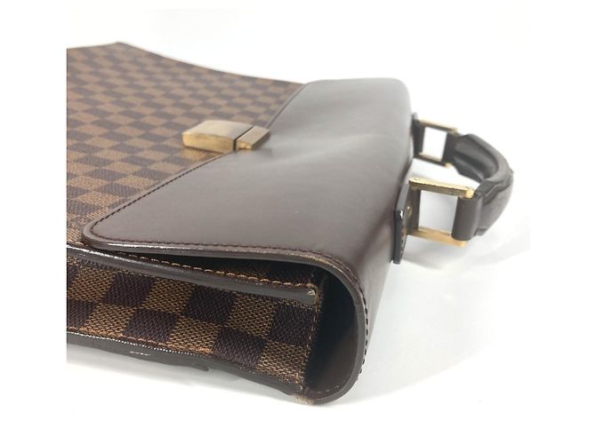 Brevettato Louis Vuitton Damier Altona PM Marrone Damier ebene - vista 10