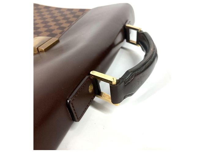 Brevettato Louis Vuitton Damier Altona PM Marrone Damier ebene - vista 11