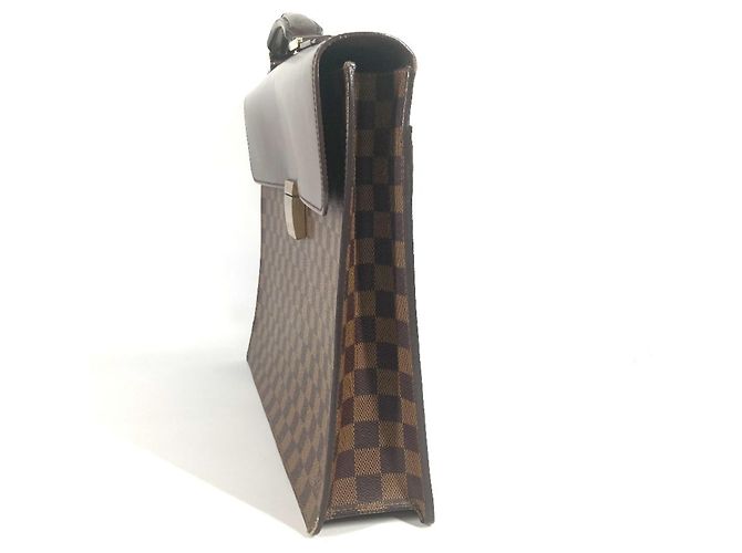 Brevettato Louis Vuitton Damier Altona PM Marrone Damier ebene - vista 2