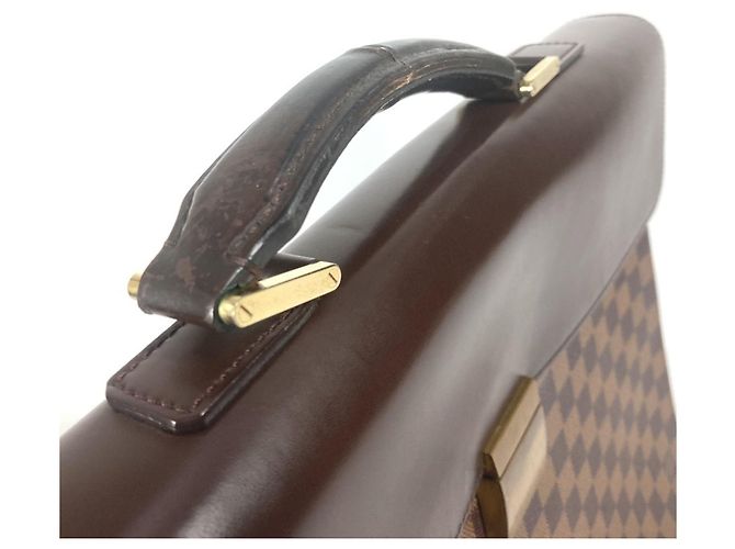 Brevettato Louis Vuitton Damier Altona PM Marrone Damier ebene - vista 4