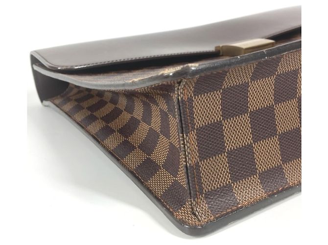 Brevettato Louis Vuitton Damier Altona PM Marrone Damier ebene - vista 8
