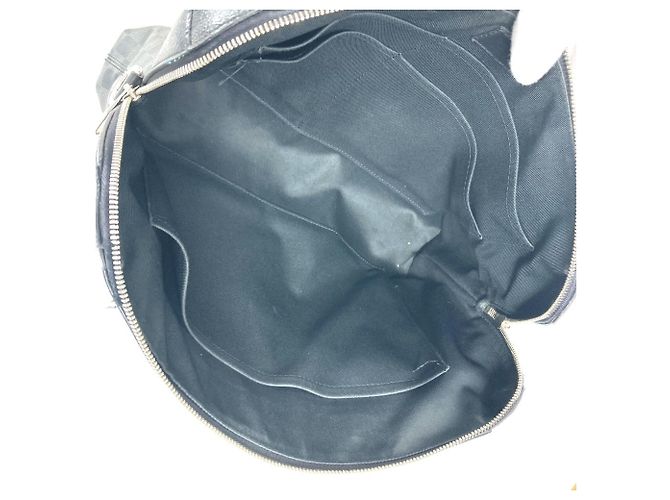 Borsa a tracolla Damier Graphite Louis Vuitton Nero - vista 12