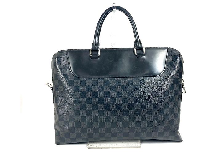 Borsa a tracolla Damier Graphite Louis Vuitton Nero - vista 2