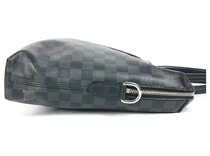 Borsa a tracolla Damier Graphite Louis Vuitton Nero - vista 3