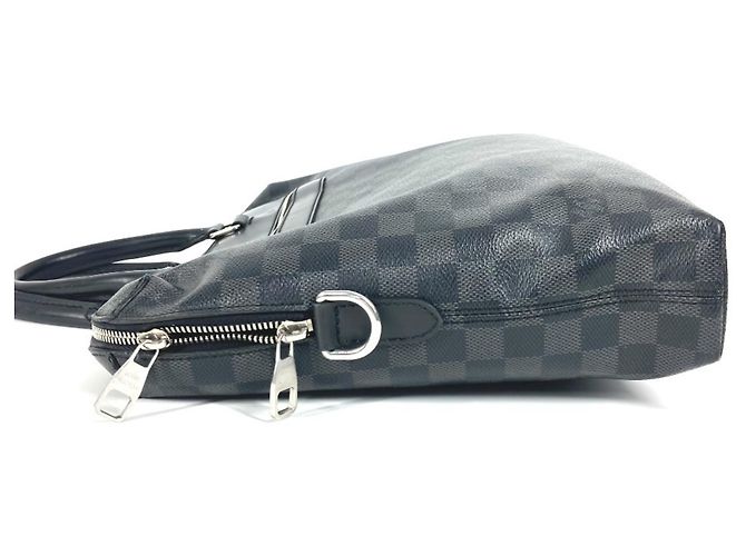 Borsa a tracolla Damier Graphite Louis Vuitton Nero - vista 4