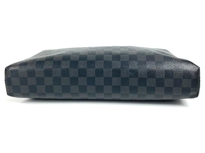 Borsa a tracolla Damier Graphite Louis Vuitton Nero - vista 5