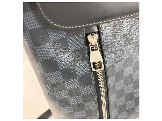 Zaino Newport Damier Cobalt Louis Vuitton Blu navy - vista 10