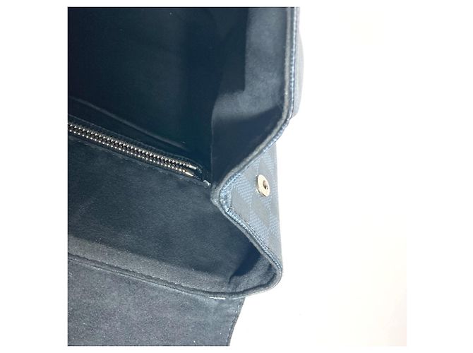 Zaino Newport Damier Cobalt Louis Vuitton Blu navy - vista 15