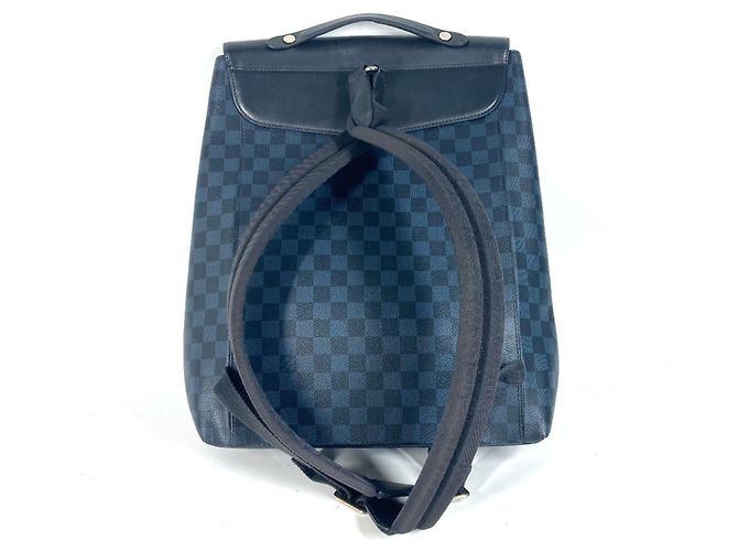 Zaino Newport Damier Cobalt Louis Vuitton Blu navy - vista 2