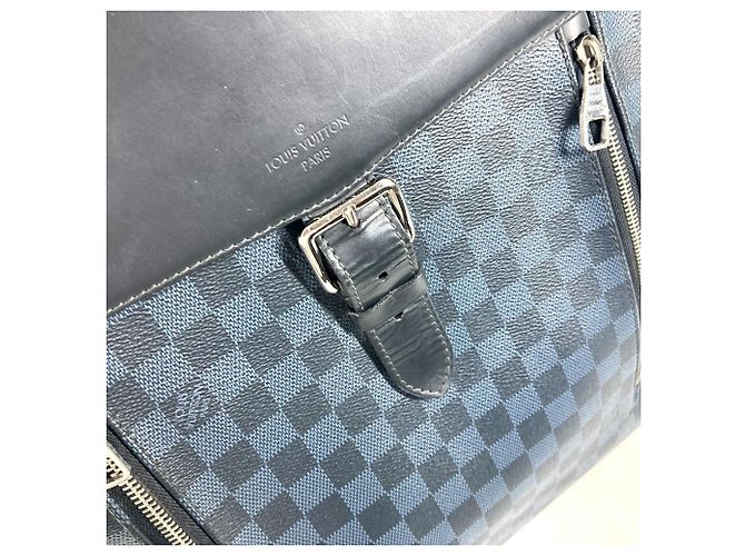 Zaino Newport Damier Cobalt Louis Vuitton Blu navy - vista 8