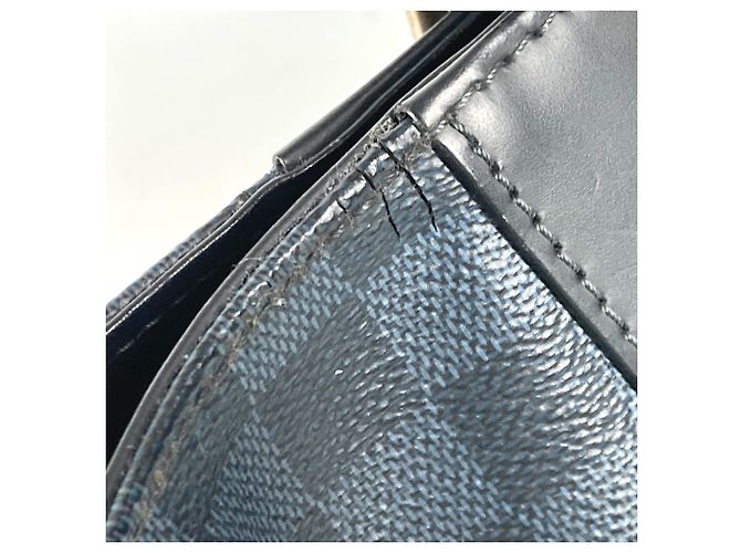 Borsa Cabas Voyageur Damier Cobalt di Louis Vuitton Blu navy - vista 14