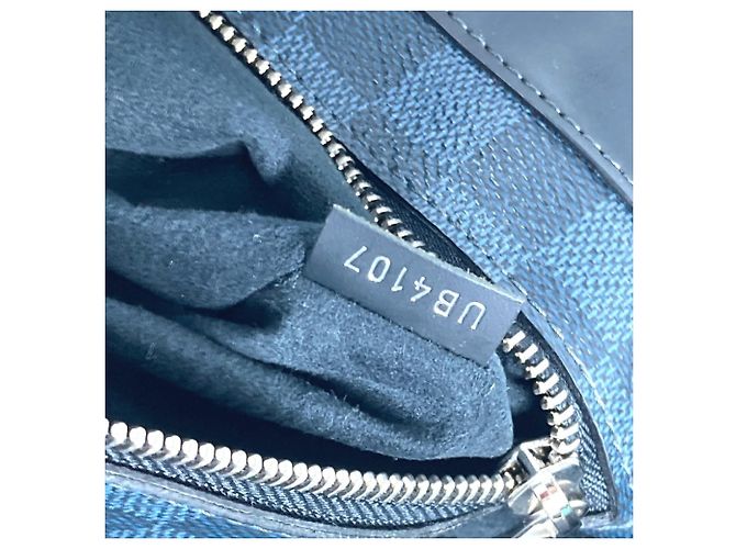 Borsa Cabas Voyageur Damier Cobalt di Louis Vuitton Blu navy - vista 18