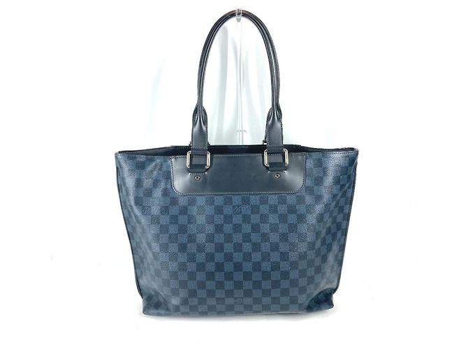 Borsa Cabas Voyageur Damier Cobalt di Louis Vuitton Blu navy - vista 2