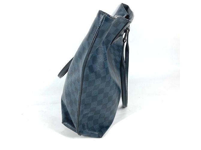 Borsa Cabas Voyageur Damier Cobalt di Louis Vuitton Blu navy - vista 4