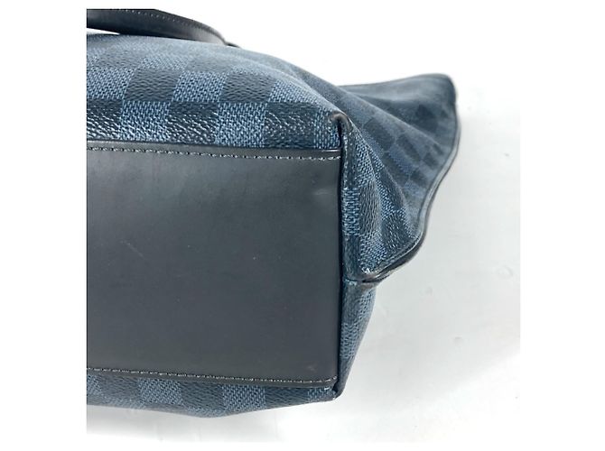Borsa Cabas Voyageur Damier Cobalt di Louis Vuitton Blu navy - vista 6