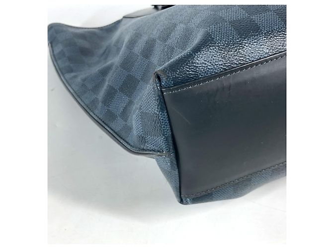 Borsa Cabas Voyageur Damier Cobalt di Louis Vuitton Blu navy - vista 7