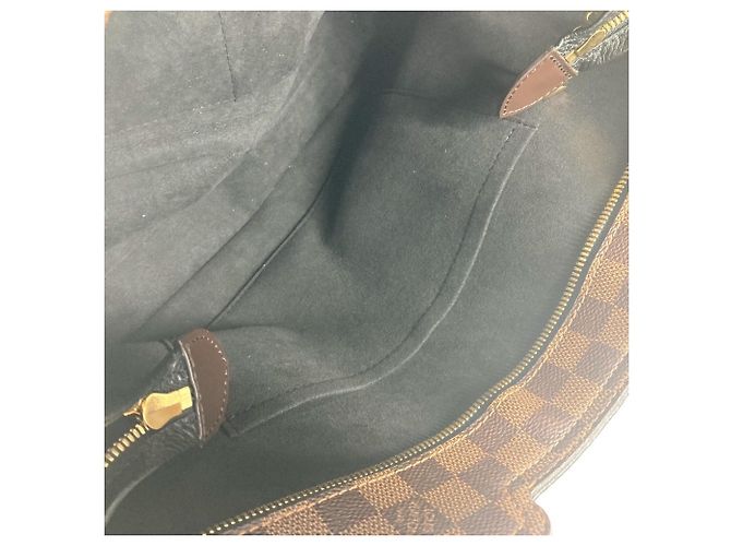 Borsa tote Damier Jersey Louis Vuitton Marrone Nero - vista 16