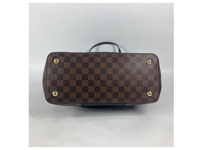 Borsa tote Damier Jersey Louis Vuitton Marrone Nero - vista 5