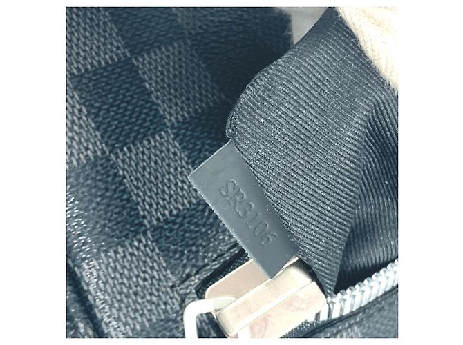 Louis Vuitton Damier Graphite Horizon Aktentasche Schwarz - Ansicht 11