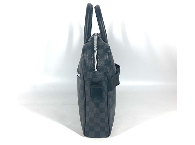Louis Vuitton Damier Graphite Horizon Aktentasche Schwarz - Ansicht 12