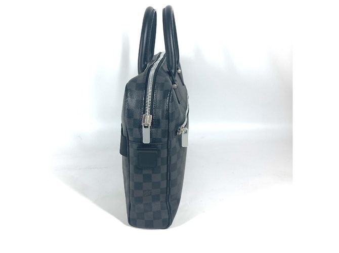 Louis Vuitton Damier Graphite Horizon Aktentasche Schwarz - Ansicht 13