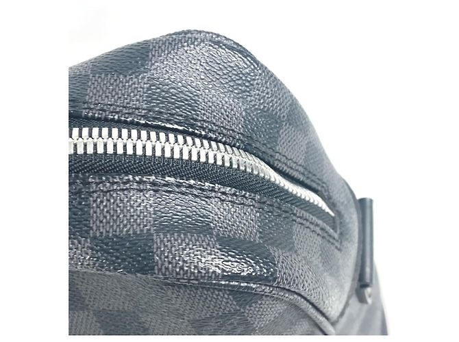 Louis Vuitton Damier Graphite Horizon Aktentasche Schwarz - Ansicht 15