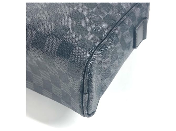 Louis Vuitton Damier Graphite Horizon Aktentasche Schwarz - Ansicht 17