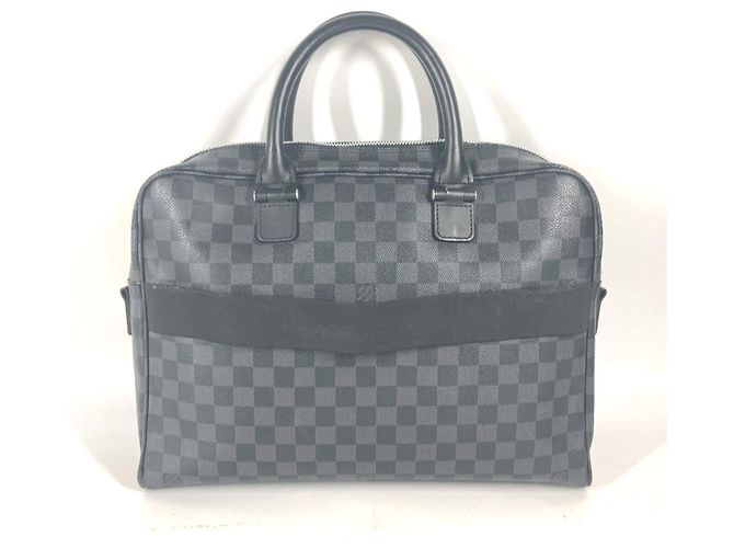 Louis Vuitton Damier Graphite Horizon Aktentasche Schwarz - Ansicht 2