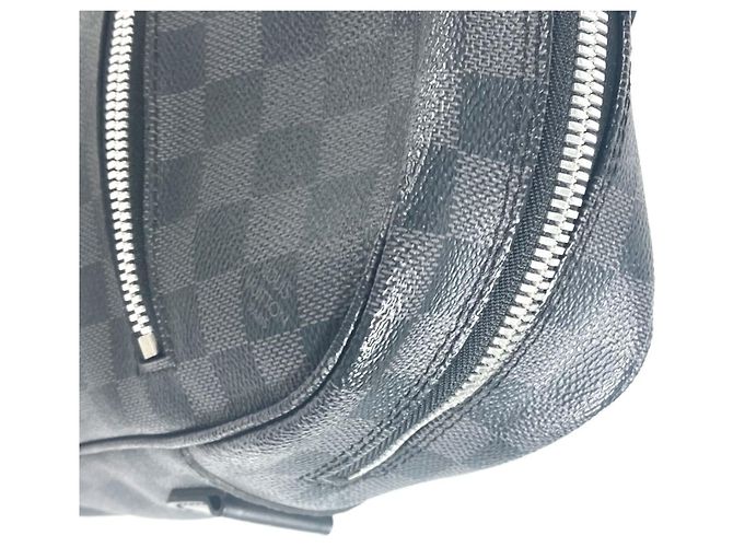 Louis Vuitton Damier Graphite Horizon Aktentasche Schwarz - Ansicht 3