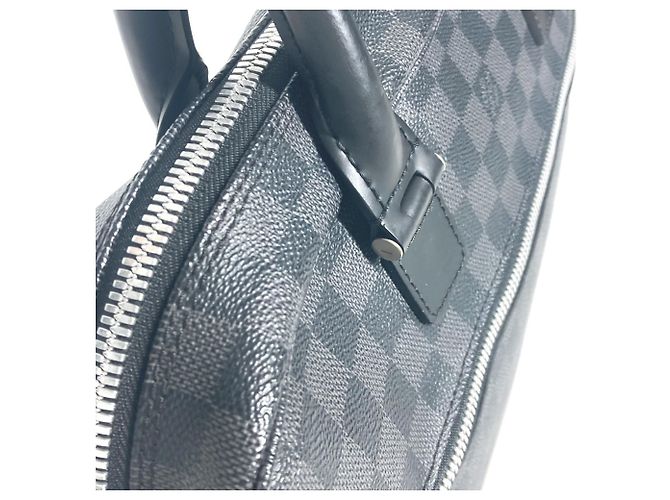 Louis Vuitton Damier Graphite Horizon Aktentasche Schwarz - Ansicht 5