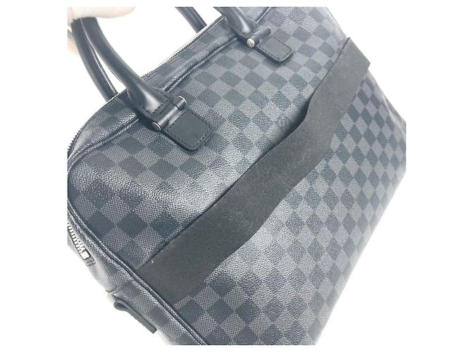 Louis Vuitton Damier Graphite Horizon Aktentasche Schwarz - Ansicht 6