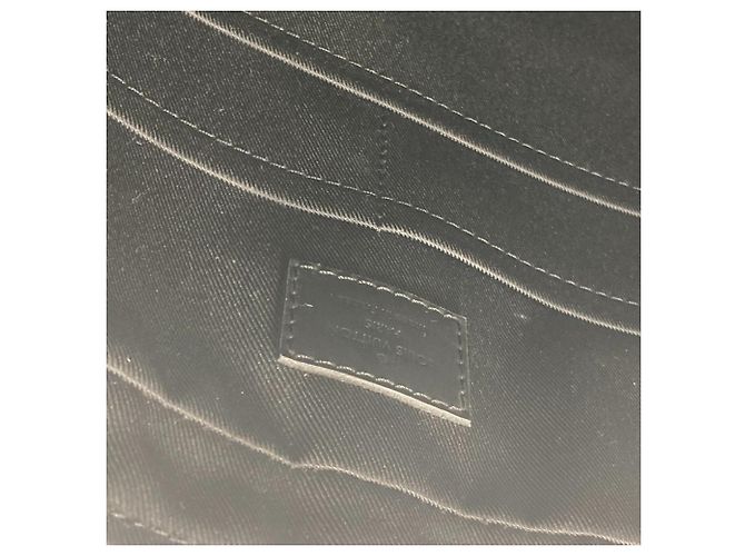 Louis Vuitton Damier Graphite Horizon Aktentasche Schwarz - Ansicht 8