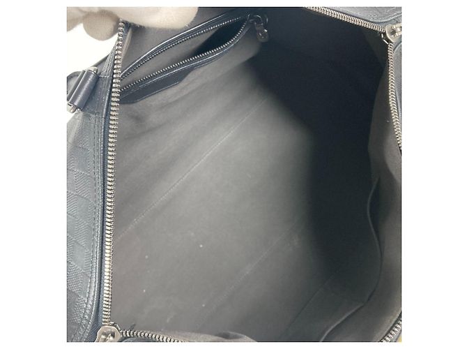 Louis Vuitton Damier Infini Keepall Bandoulière 45 Nero - vista 16