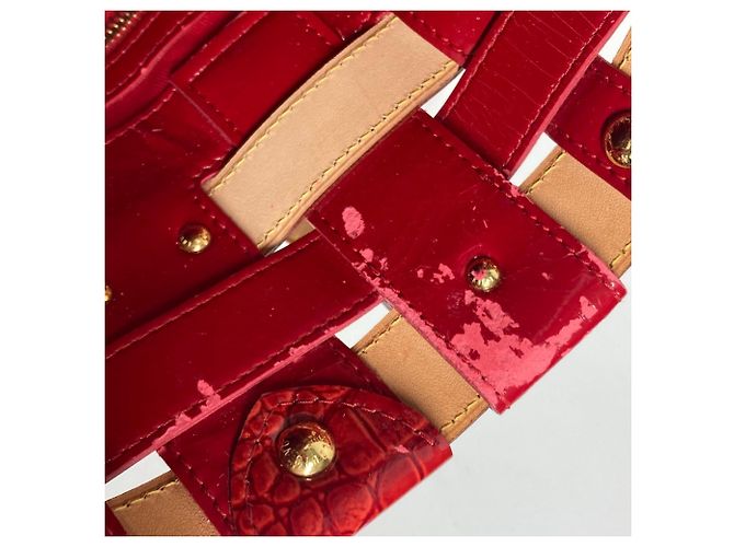 Bucket Bolso de Hombro Ruby Neo Monograma Louis Vuitton Castaño Roja - vista 14