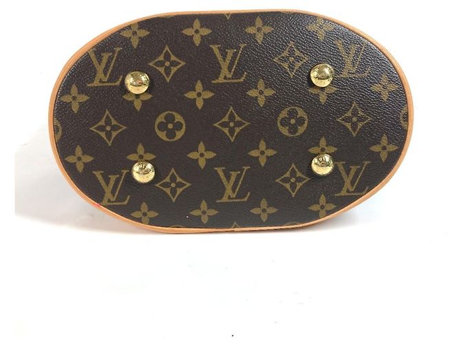 Bucket Bolso de Hombro Ruby Neo Monograma Louis Vuitton Castaño Roja - vista 6
