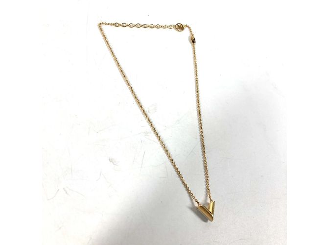 Collana in metallo dorato Louis Vuitton D'oro - vista 4