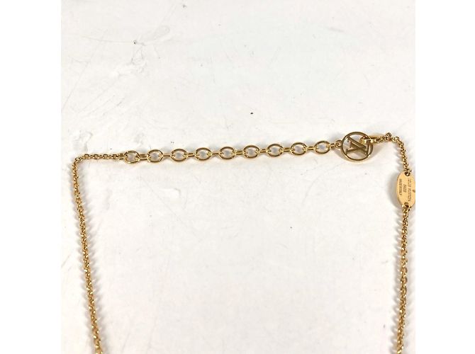 Collana in metallo dorato Louis Vuitton D'oro - vista 6