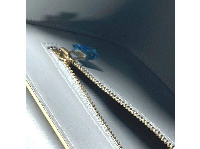 Borsa a tracolla Louis Vuitton Monogram Vernis Christy GM Marrone Grigio - vista 10