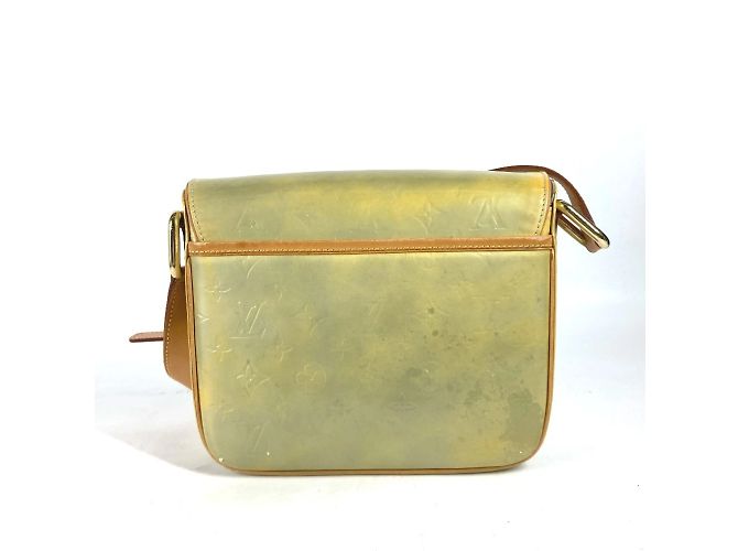 Borsa a tracolla Louis Vuitton Monogram Vernis Christy GM Marrone Grigio - vista 2