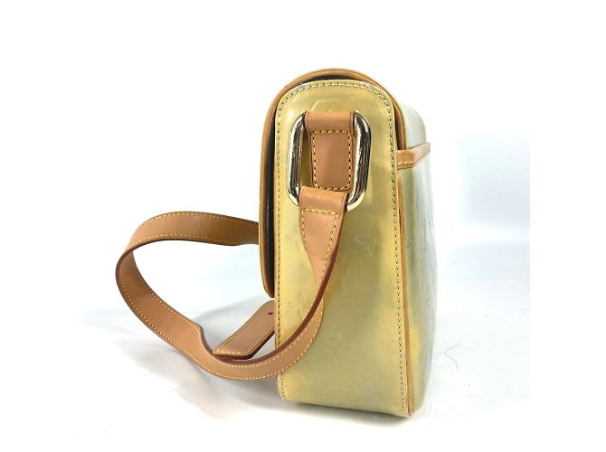 Borsa a tracolla Louis Vuitton Monogram Vernis Christy GM Marrone Grigio - vista 4