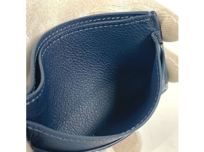 Estuche para tarjetas Monogram Shadow Louis Vuitton Azul marino - vista 10