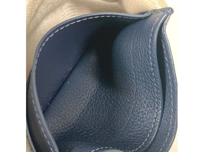 Estuche para tarjetas Monogram Shadow Louis Vuitton Azul marino - vista 11