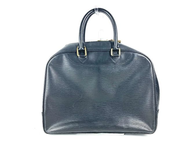 Sac à main Deauville en cuir Epi sur commande spéciale Louis Vuitton Noir - vue 2