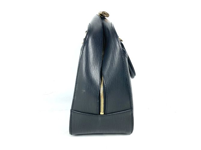 Sac à main Deauville en cuir Epi sur commande spéciale Louis Vuitton Noir - vue 3