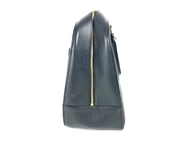 Sac à main Deauville en cuir Epi sur commande spéciale Louis Vuitton Noir - vue 4