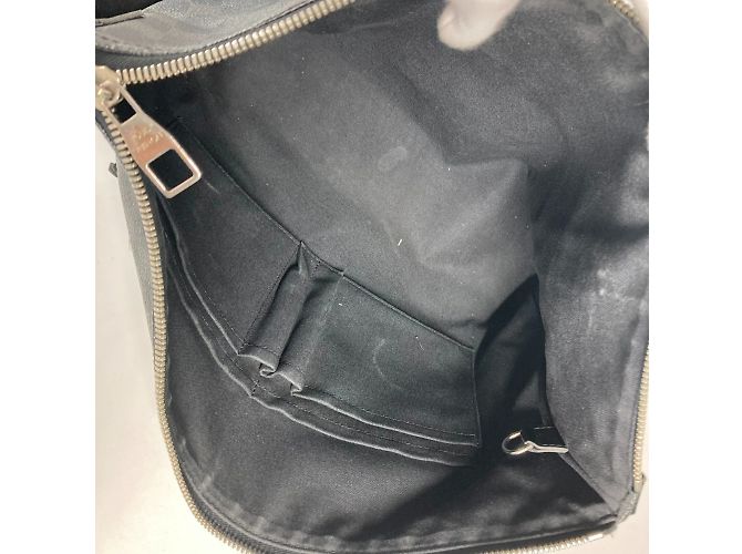 Borsa a tracolla Mick MM Damier Graphite di Louis Vuitton Nero - vista 13