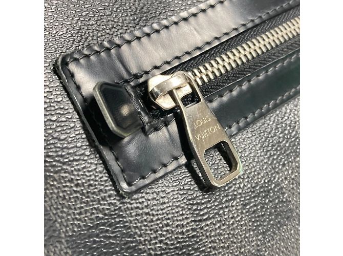Borsa a tracolla Mick MM Damier Graphite di Louis Vuitton Nero - vista 5