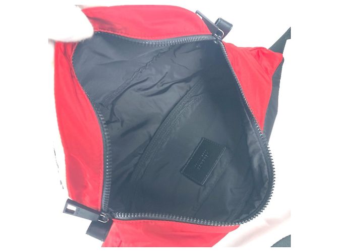 Borsa a spalla incrociata Versace Bianco Rosso - vista 9