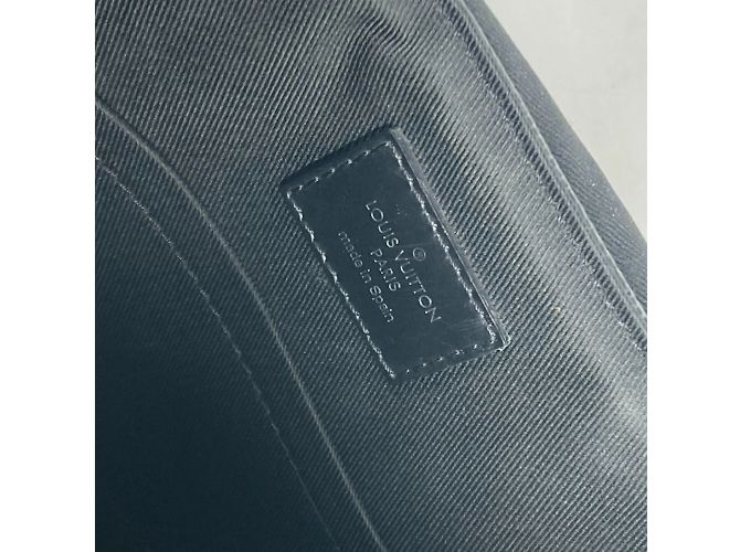 Borsa District PM Louis Vuitton Damier Graphite Stickers Nero - vista 13