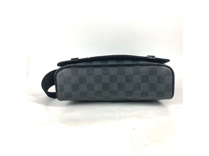 Borsa District PM Louis Vuitton Damier Graphite Stickers Nero - vista 5